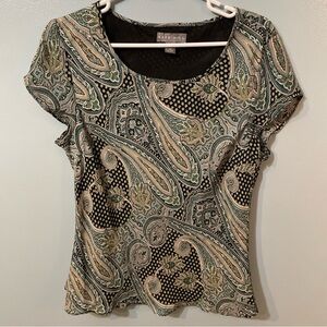 Kate Hill Women's 100% Silk 2-Ply Blouse